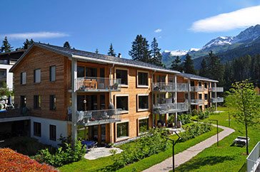 Südfassade Ferienwohnung Laina am See im Sommer