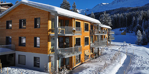 Ferienwohnung Laina am See im Winter