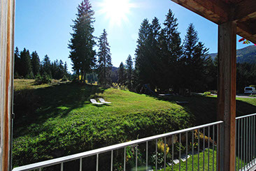Blick in Richtung Scalottas, Ferienwohnung Seestrasse 13, Lenzerheide